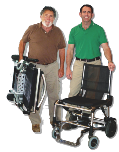 Elektrische, opvouwbare rolstoel Zinger