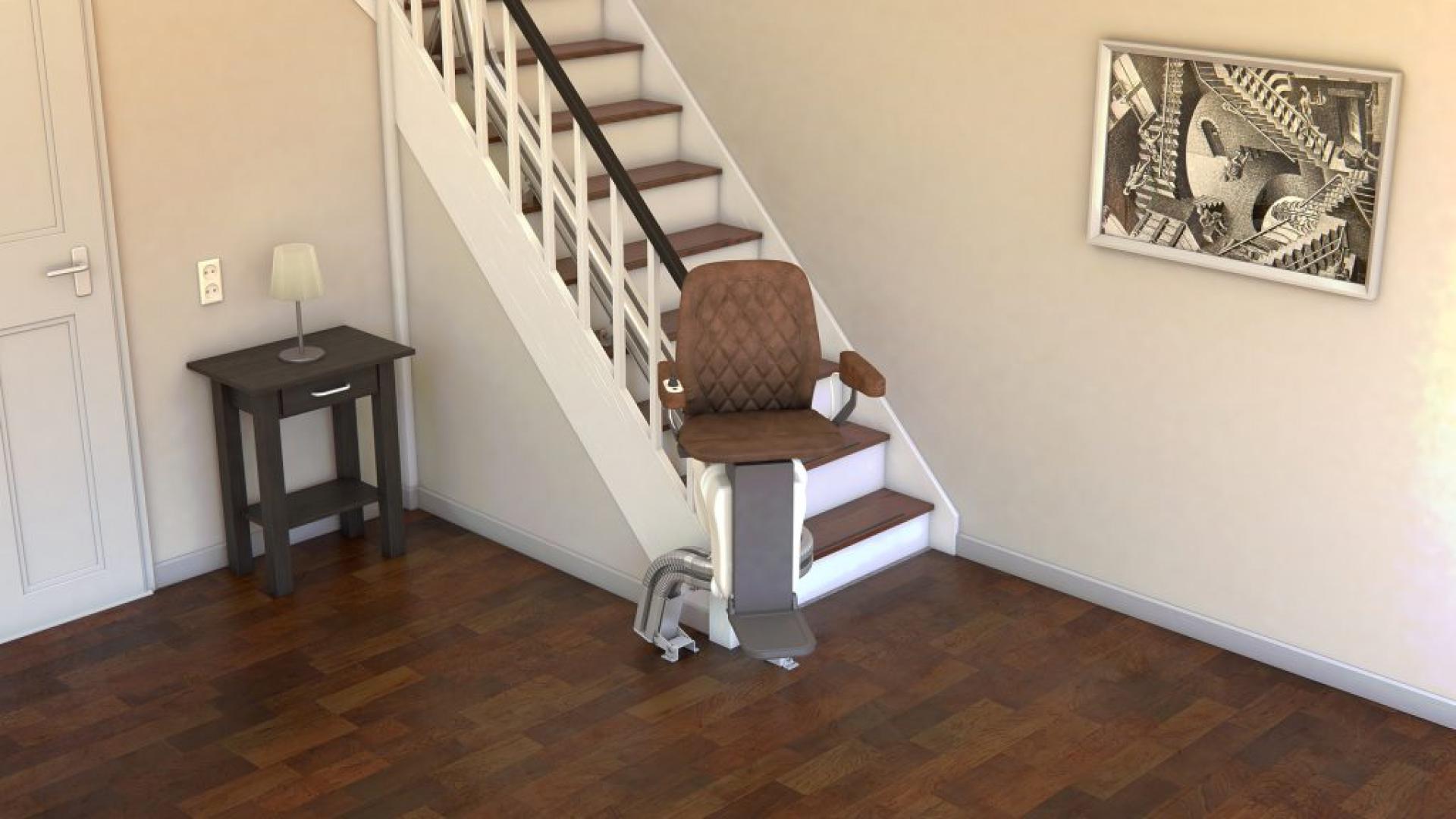 UP traplift van DeVi-Stairlifts